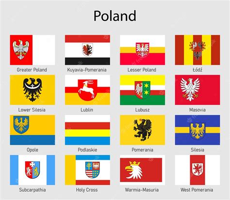 all flags of poland